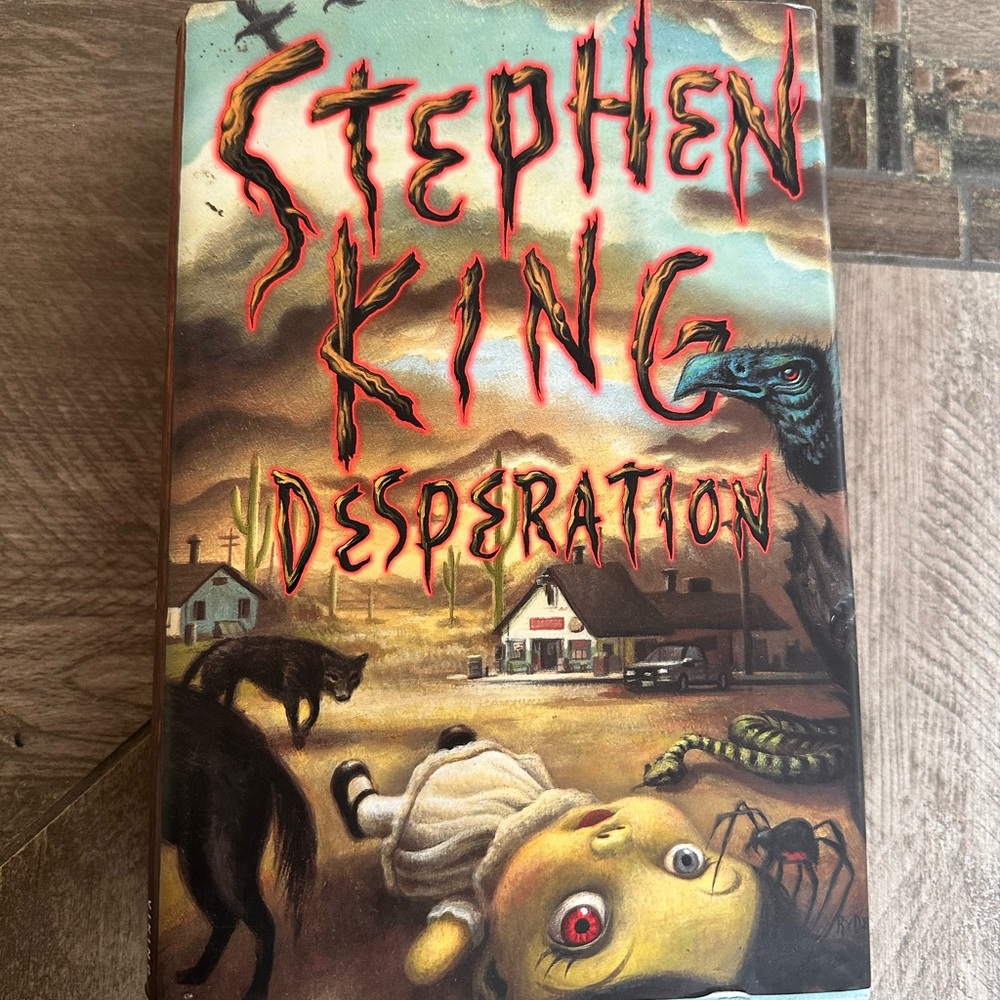 Stephen King 'Desperation' Hardcover Book
Great condition